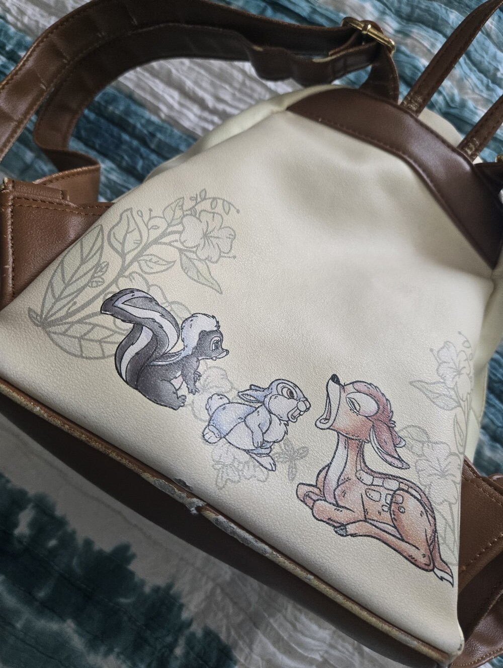 Loungefly Bambi Mini Backpack - Picture 9 of 11